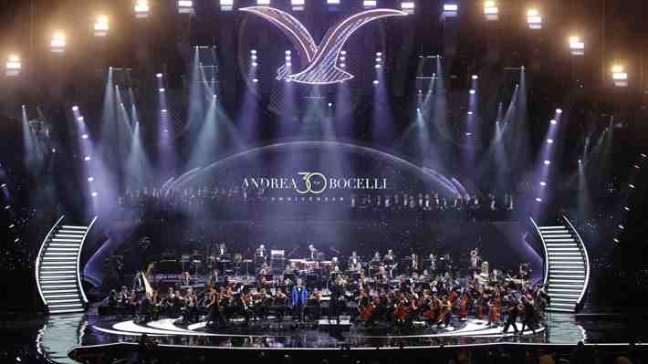 Espectacular: Bocelli se sube al olimpo de los mejores shows y hace historia en Viña 2024