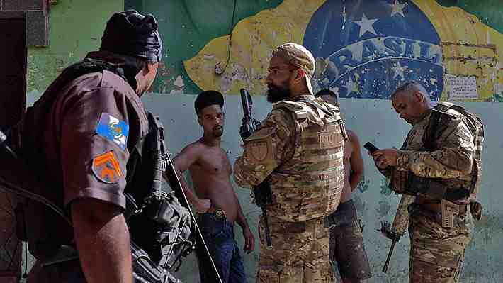 Al menos siete muertos deja operativo en Brasil para capturar a líderes de conocida banda narco