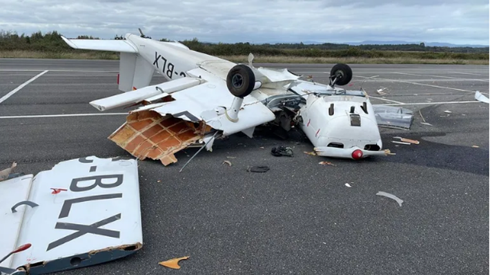Investigación determina causas en caída de avioneta: Una picadura de avispa en el ojo del piloto provocó accidente