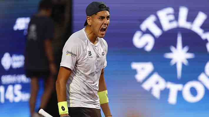 Alejandro Tabilo ganó una batalla tremenda al polémico Moutet y se metió en la final del Chile Open