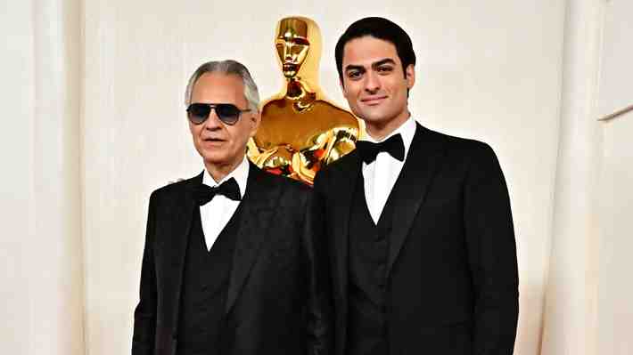 Bocelli se acuerda de Chile en los premios Oscar: "Tuve una experiencia increíble con Matteo en Viña del Mar"