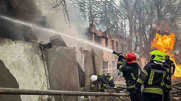 Ataque ruso deja al menos 20 muertos en ciudad ucraniana de Odesa: Es uno de los más mortíferos