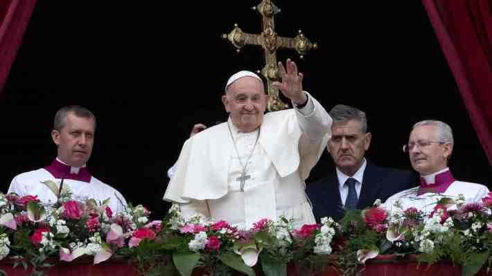 El papa Francisco urge al acceso de ayuda a Gaza y la liberación de los rehenes en mensaje de Pascua
