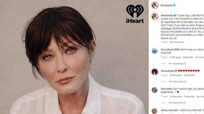 Shannen Doherty revela que se prepara para su muerte y que su madre es su prioridad: "Quiero facilitarle las cosas"
