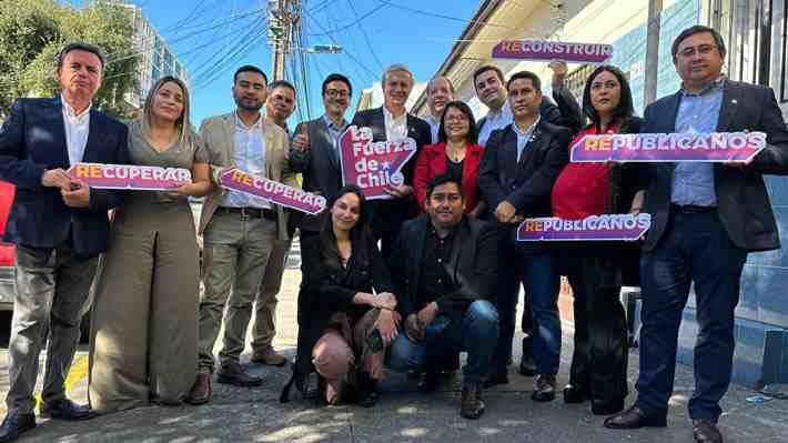 Republicanos presentan candidatos por el Biobío: Levantan carta a gobernador y aspirante a alcalde por Concepción