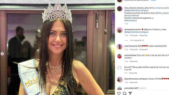 Abogada de 60 años se corona como Miss Buenos Aires 2024 y aspira a representar a Argentina en el Miss Universo