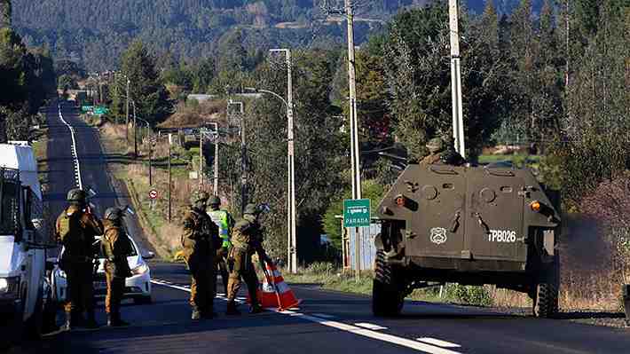 Gobierno decreta toque de queda para tres comunas de la Provincia de Arauco tras triple asesinato
