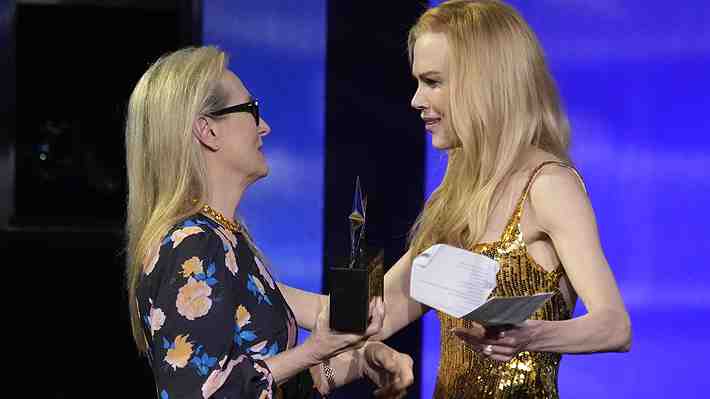 Meryl Streep elogia el trabajo de Nicole Kidman como actriz: &#34;Nunca cede, nunca decepciona&#34;