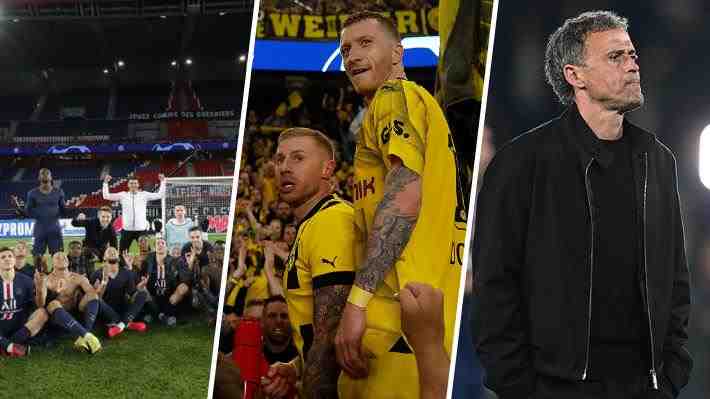 Las notables respuestas del Dortmund a las burlas del PSG y la locura de Marco Reus tras el paso a la final de la Champions