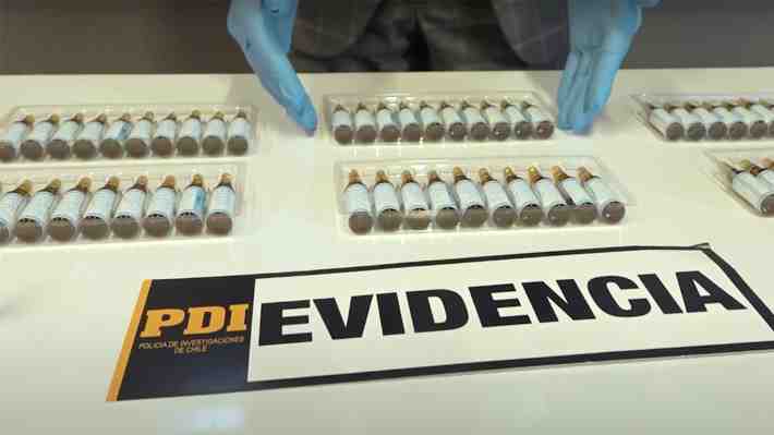 Incautan 147 ampollas de fentanilo, la "droga zombi", en Santiago: Hay dos detenidos