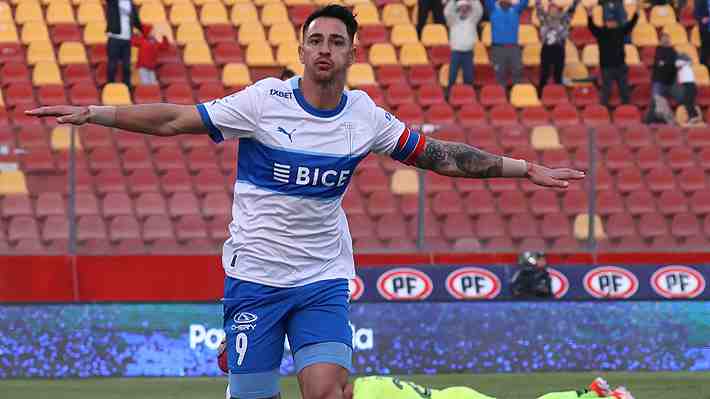 La emoción de Fernando Zampedri tras meterse entre los tres máximos goleadores de la UC