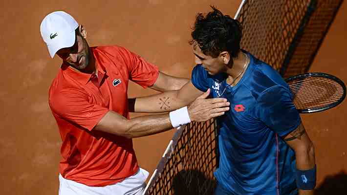 ¡Histórico! Un brillante Alejandro Tabilo derrotó a Novak Djokovic, 1 del mundo, y pasó a octavos en Roma