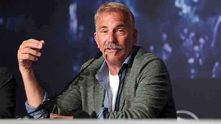 Kevin Costner en Cannes: "Me han pagado mucho por hacer cine y ahora tengo que poner mi dinero para hacerlo"