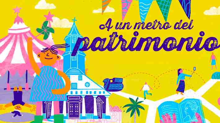 "Patrimonio a un metro": Revisa aquí los edificios públicos e históricos que están a un paso de las estaciones