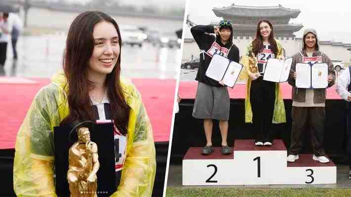 Chilena gana curioso concurso de 'hacer nada' durante 90 minutos en Corea del Sur: Tuvo el ritmo cardíaco más estable