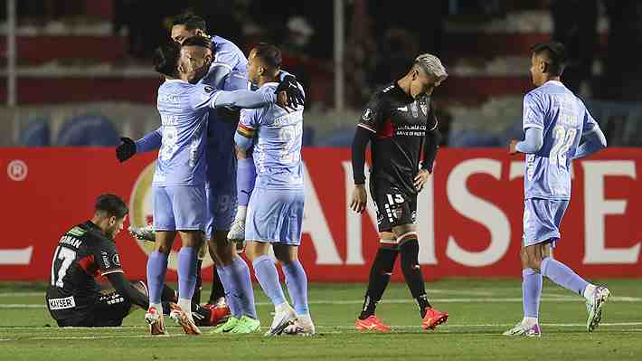 Palestino quedó eliminado de la Copa Libertadores al perder con Bolívar, pero jugará la Sudamericana