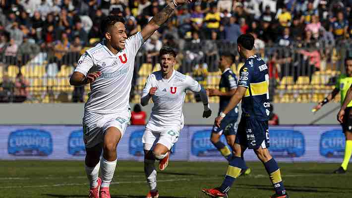 Universidad de Chile gana un partido dramático a Everton con un golazo de Lucas Assadi y se mantiene firme en la cima