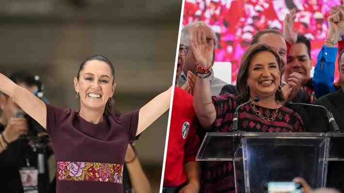 Elecciones en México: Primeros resultados dan triunfo a Claudia Sheinbaum y candidata opositora afirma ser la ganadora
