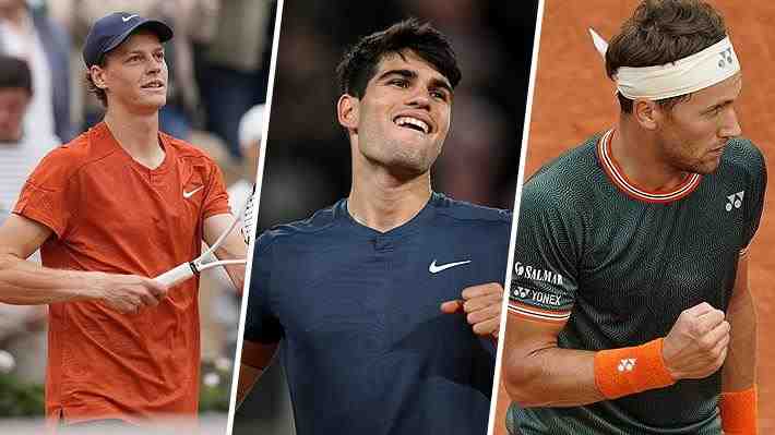 Sinner y Alcaraz jugarán un duelo soñado: Así quedaron las semifinales de Roland Garros y lo que falta por definir