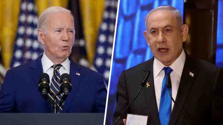 Joe Biden afirma que Netanyahu está prolongando la guerra con Hamás para aferrarse al poder, pero luego se desdice