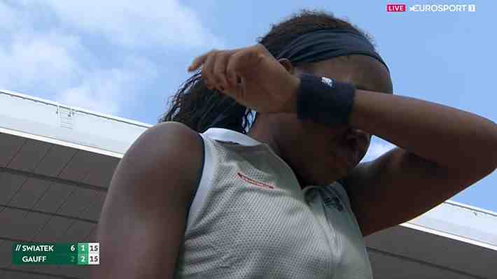 Cori Gauff, 3 del mundo, rompe en llanto en plena semifinal tras discutir con la umpire en Roland Garros... Revive la secuencia y por qué reclamó