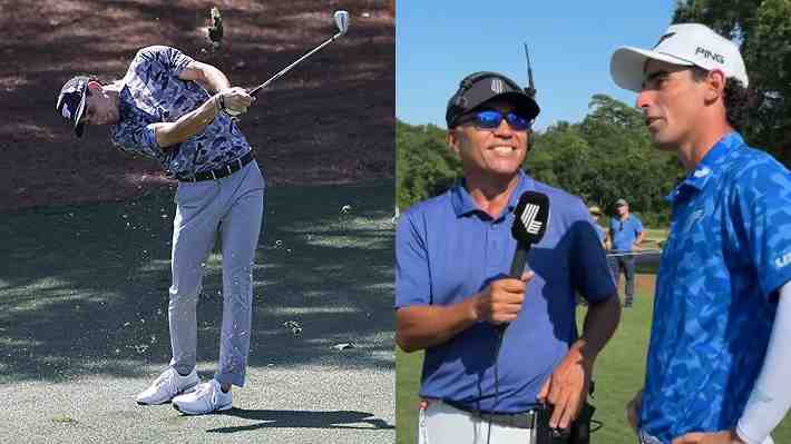Joaquín Niemann está cerca de la cima en el LIV Houston y protagonizó divertido momento  con Bryson DeChambeau