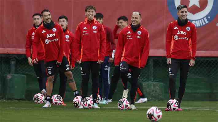 Sin Darío Osorio: La nueva oncena que probó Ricardo Gareca para el Chile-Paraguay