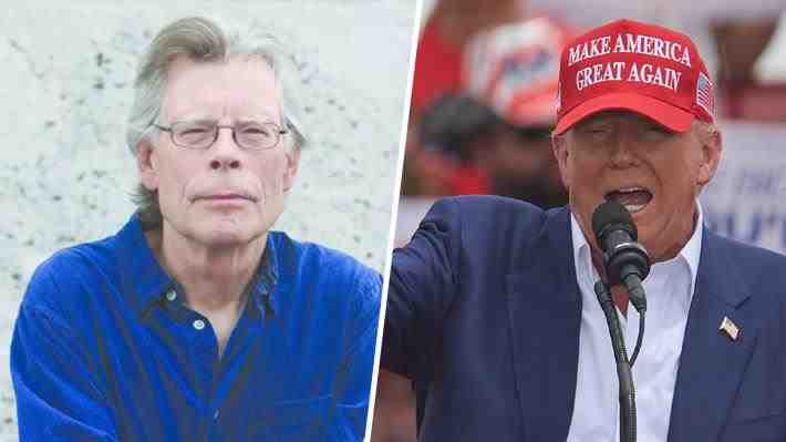 Stephen King compara a Donald Trump con un "tío senil" tras intervención del expresidente en un acto electoral en Las Vegas
