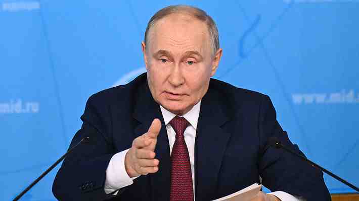 Putin propone un alto el fuego "inmediato" en Ucrania con condiciones: Que Kiev retire sus tropas y renuncie a la OTAN