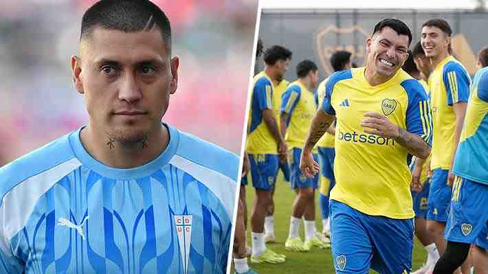 El enigmático mensaje de Nicolás Castillo tras fichaje de Gary Medel en Boca Juniors