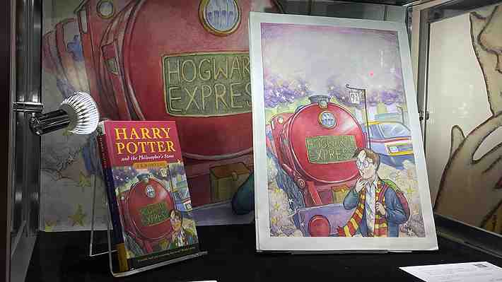 Ilustración de "Harry Potter y la piedra filosofal" será subastada en Nueva York: Podría marcar un récord