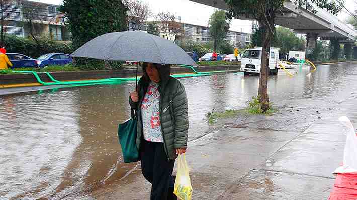 ¿Fin de las lluvias? Precipitaciones y temperaturas a la baja marcarán las próximas horas en la zona centro sur