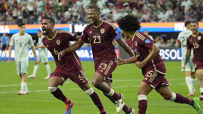 ¿Posible rival de Chile? Venezuela venció a México y avanzó a cuartos de la Copa América