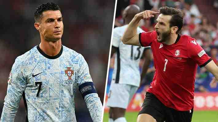Sale a la luz el noble gesto que tuvo Cristiano Ronaldo con el héroe de la sorprendente Georgia en la Eurocopa