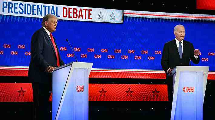 Joe Biden y Donald Trump protagonizan un primer debate presidencial sin ideas y marcado por las descalificaciones