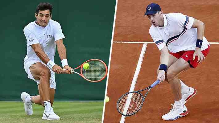 A qué hora juegan este lunes Jarry y Garin en su debut en Wimbledon, sus complicados rivales y quién transmite los partidos