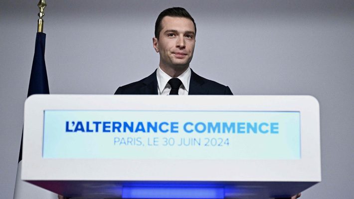Jordan Bardella, el joven líder de extrema derecha que se perfila como primer ministro francés