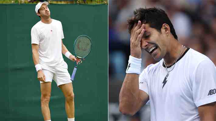 Triste jornada para los chilenos en Wimbledon: Nicolás Jarry y Cristian Garin cayeron en el debut