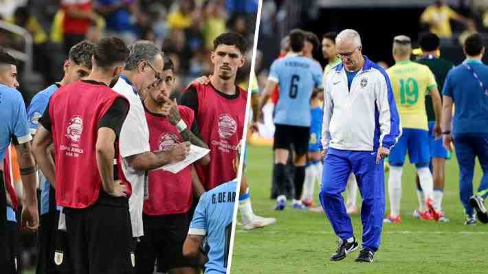 La sinceridad de Bielsa y la imagen del "menosprecio" de los jugadores de Brasil a su DT antes de los penales
