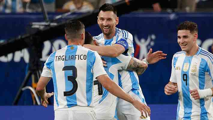 Argentina venció a Canadá e irá por el bicampeonato en la Copa América