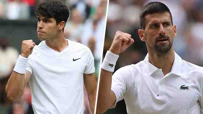 A qué hora es la final de Wimbledon entre Carlos Alcaraz y Novak Djokovic, quién transmite y todo lo que hay en juego