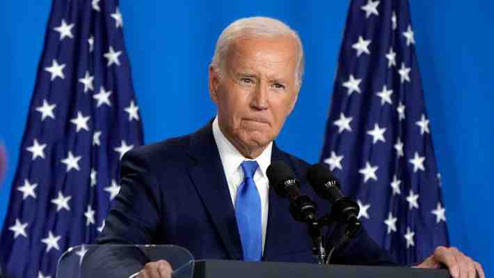 Biden baja su carrera a la reelección presidencial: "Lo mejor para mi partido y el país es que me retire"