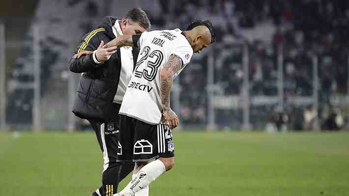 Colo Colo informa cuál es la lesión que sufre Arturo Vidal