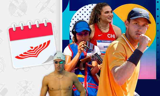 Qué chilenos compiten este domingo 28 de julio en los Juegos Olímpicos de París 2024 y a qué hora