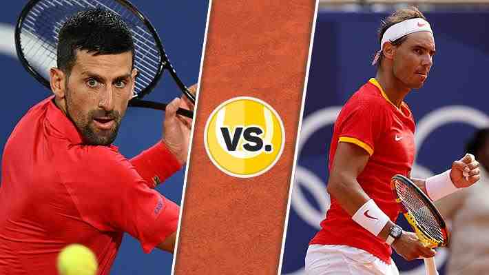 ¡En vivo! Novak Djokovic y Rafael Nadal chocan en los Juegos Olímpicos de París 2024