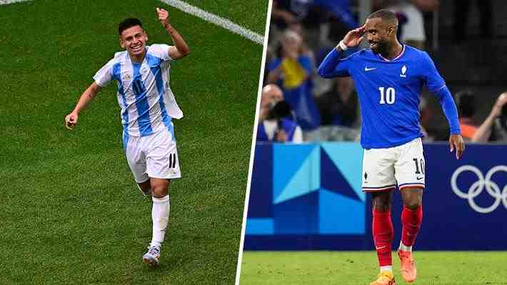 Habrá partidazo entre Francia y Argentina: Cómo quedaron los cuartos de final del fútbol en París 2024 y el cuadro del torneo