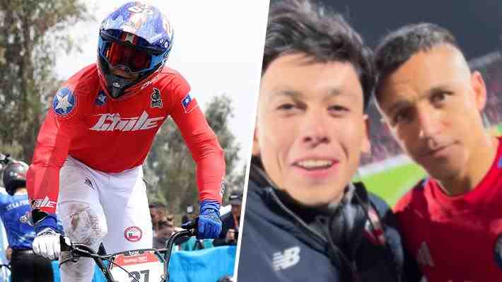 La historia del chileno que competirá en BMX en los Juegos Olímpicos y su tremenda anécdota con Alexis Sánchez