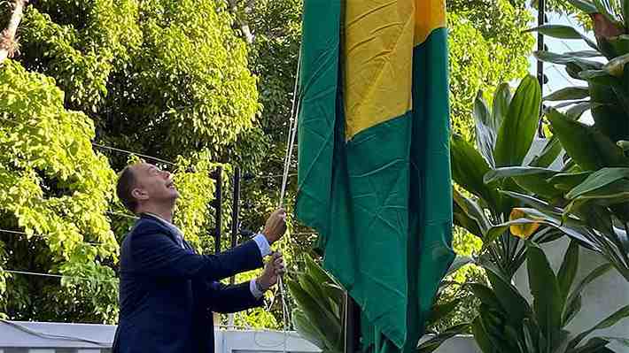 Brasil asume la representación diplomática de Argentina en Venezuela tras salida de sus funcionarios