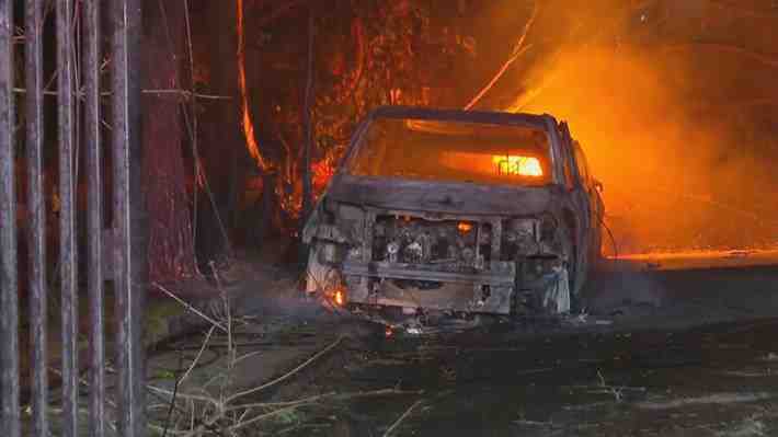 Un muerto, vehículos quemados y 500 semáforos apagados: Efectos de fuertes lluvias y vientos