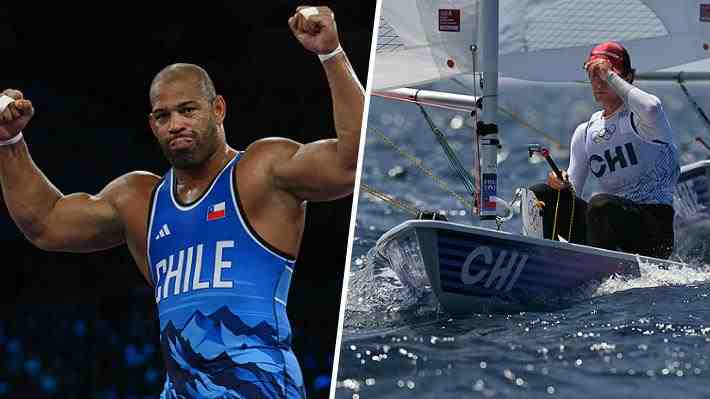 Día clave para Chile: El horario del combate de Yasmani Acosta por el oro en los JJ.OO. y de la regata en que Clemente Seguel luchará por medalla